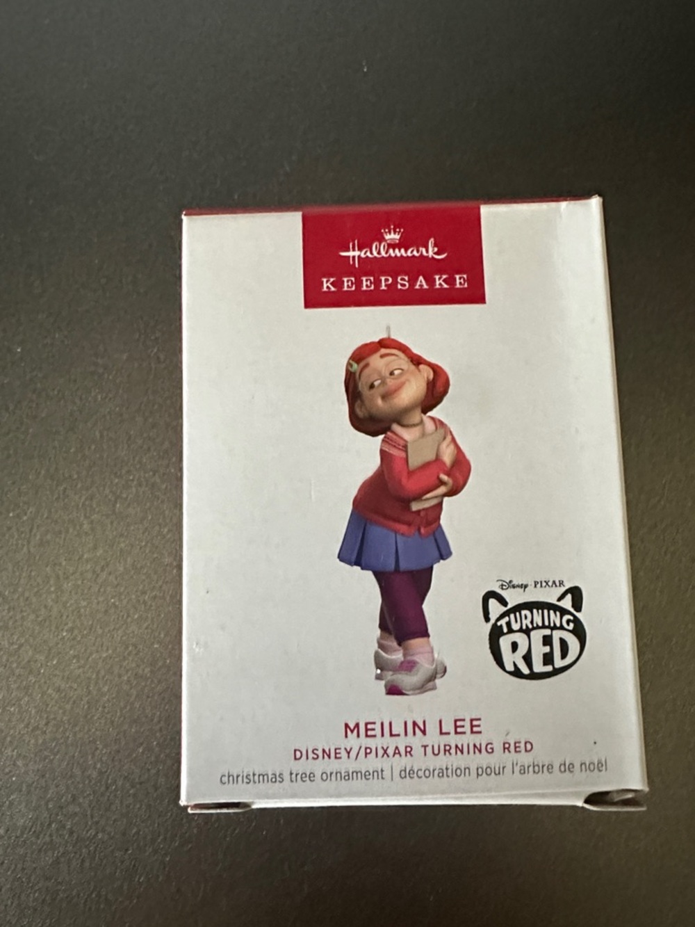 Hallmark Keepsake Meilin Lee Ornament - Red, Purple, Blue